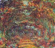 Claude Monet The rose-way in Giverny oil